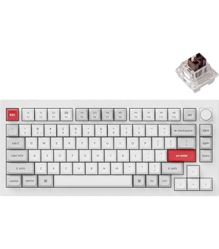 Amazon.com: 81 Pro Full Metal Custom Mechanical Keyboard, QMK/VIA